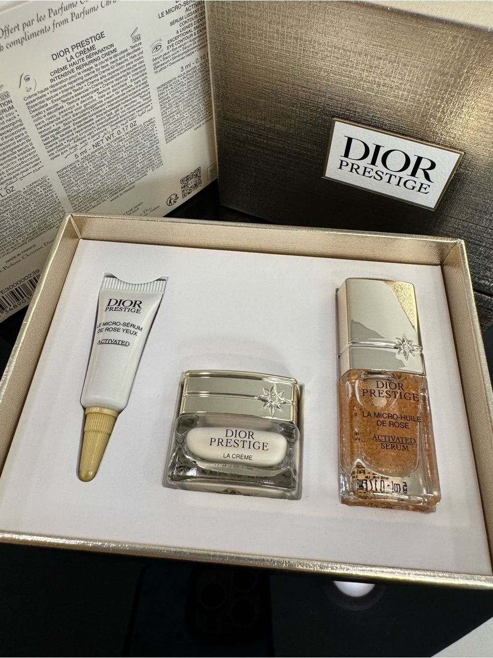 DIOR PRESTIGE 
3-PC SKINCARE SET - Picture 2 of 4